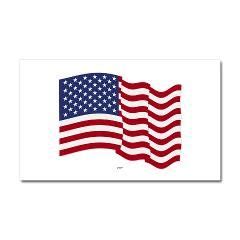 American Flag Waving Car Magnet 20 x 12 | CafePress | American flag waving, American flag, Car ...