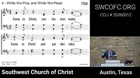 Southwest Church of Christ Livestream - YouTube