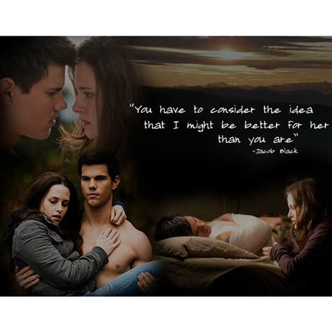 Jacob and Bella (Credit if Used) liked on Polyvore | Twilight quotes ...