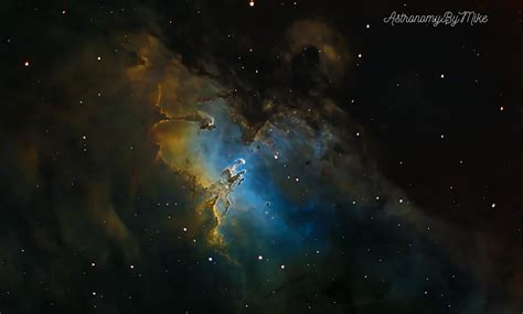 The Eagle Nebula With the Pillars of Creation, Wall Art, Room Decor ...