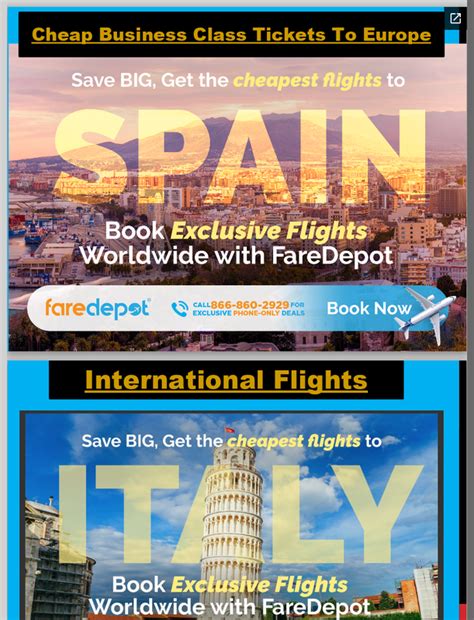 Best International Flight Deals