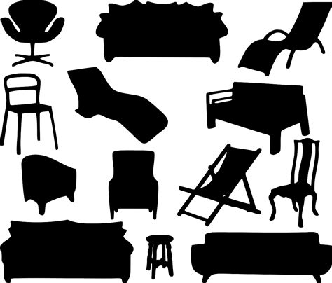 SVG > sofa home stool chair - Free SVG Image & Icon. | SVG Silh