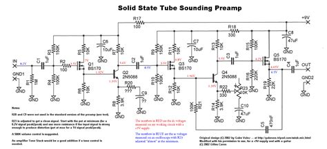 Solid State Guitar Amp Schematics