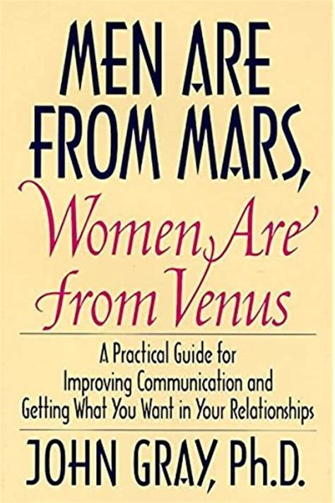 The 21 Best Men Are from Mars, Women Are from Venus Quotes