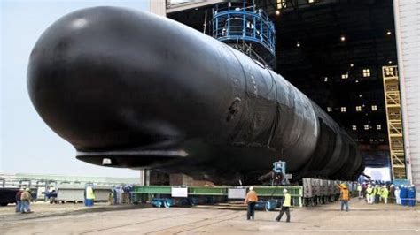 The Hypnotic Launch of US Gigantic $4 Billion Nuclear Submarine ...