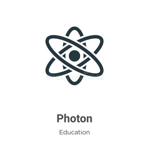 Photon Icon Vector Isolated on White Background, Photon Sign , Sign and ...