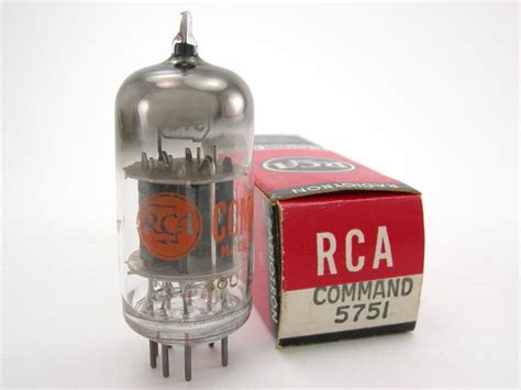 RCA Command Series 5751 / 12AX7 - black plates