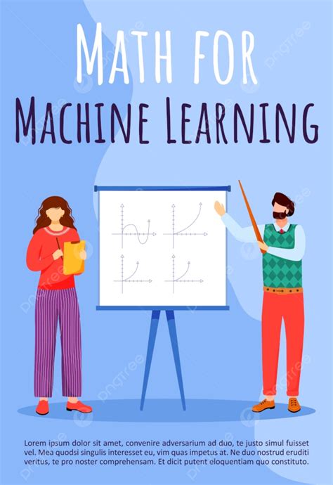 Math For Machine Learning Poster Vector Template Template Download on Pngtree