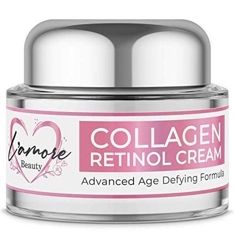 Lâ€™amore Beauty Collagen Retinol Cream (30mL) Anti-Aging Day and Night Facial | Age Defying ...