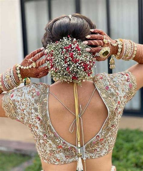 50+ Bridal Hair Flowers (2024) Photos | Indian - TailoringinHindi