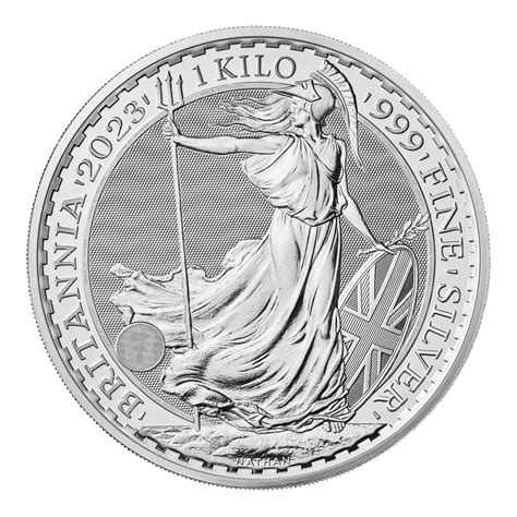 Britannia 2023 1kg Silver Bullion Coin | The Royal Mint