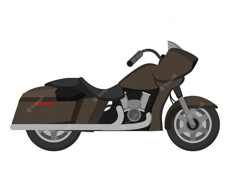 Premium Vector | Vector illustration of motorcycle