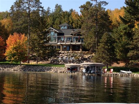 Dream house/cabin on Gull Lake :) | Lake house, House, Autumn home