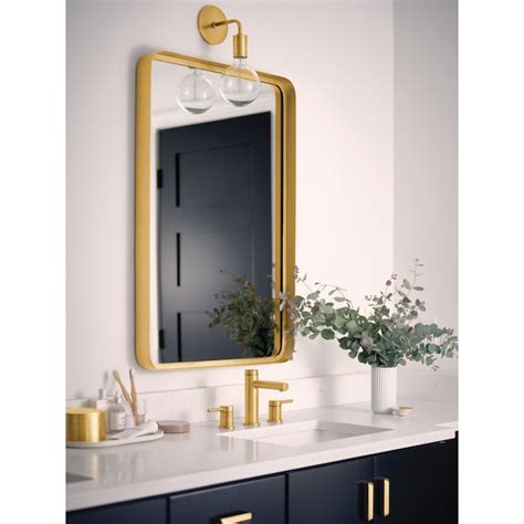 Moen Align Brushed Gold Widespread 2-Handle WaterSense Bathroom Sink Faucet with Drain T6193BG ...