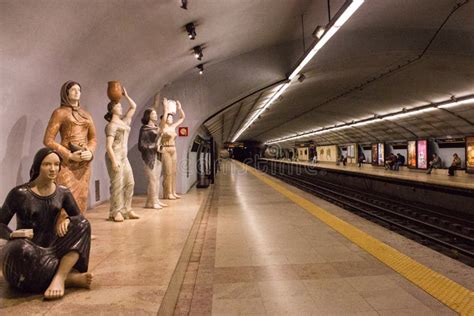 Campo Pequeno Subway Station (Metro Station) in Lisboa (Lisbon ...