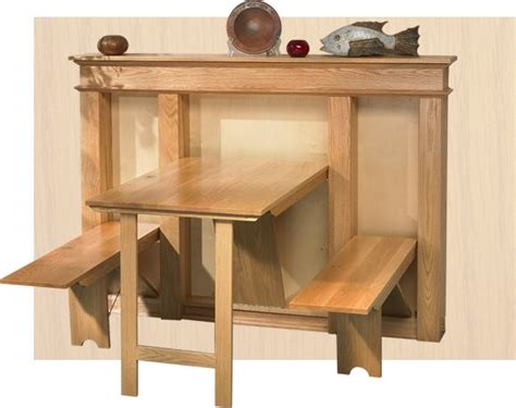 Fold Down Table Wall Unit … | Diy kitchen table, Kitchen table small space, Folding walls