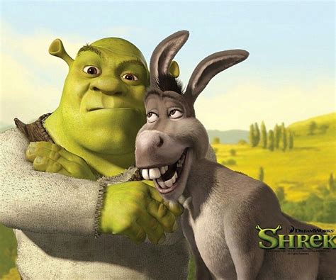 Shrek and Asno | Shrek, Burro de shrek, Películas de animación