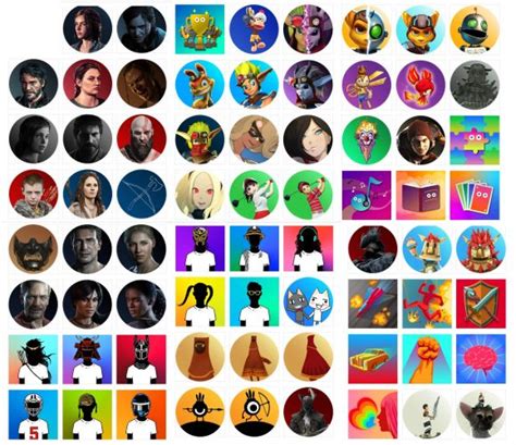 Loads of free PSN avatars added ahead of PS5 launch | TheSixthAxis