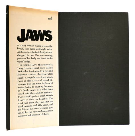 JAWS | Peter Benchley | First Edition; First Printing