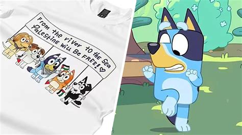 Backlash after Bluey cartoon image is used to sell anti-Israel merchandise - Rebel News