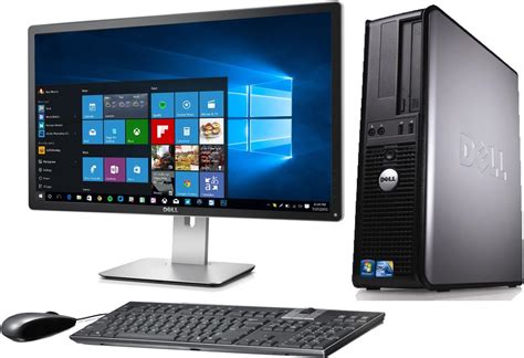 DELL OPTIPLEX 780 DESKTOP CORE 2 QUAD 2.4GHZ 4GB 160GB 22in MONITOR ...