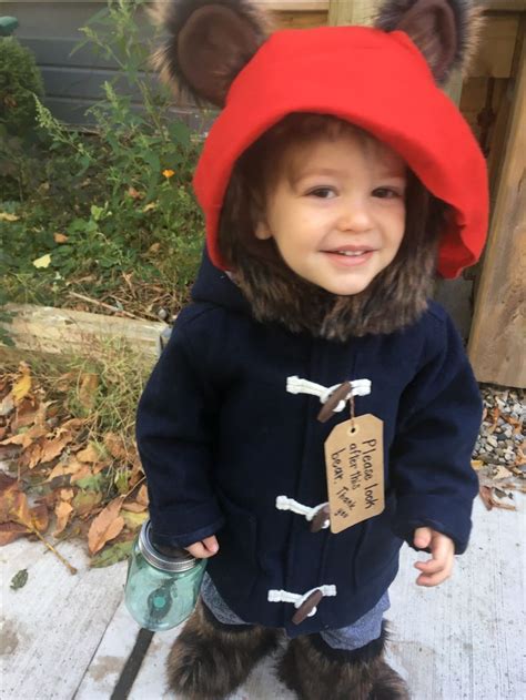 Please look after this bear. Thank you. Paddington Bear costume | Bear ...