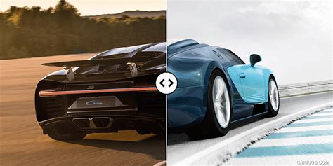 Bugatti Chiron vs. Veyron GS Vitesse