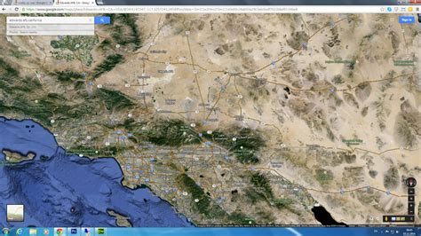 Edwards AFB, California Map