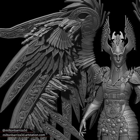 QUEEN VALKYRIE - God of War - Fanart - ZBrushCentral