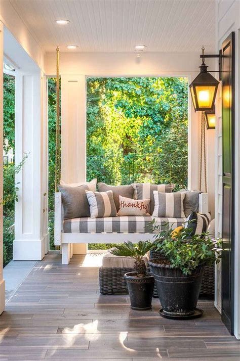 70 Awesome Farmhouse Porch Swing Decor Ideas in 2020 | Porch design ...