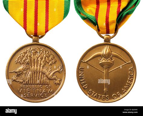 US Vietnam Service Medal Stock Photo - Alamy