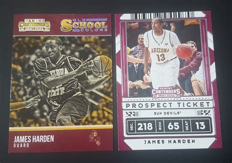 James Harden School Uniform Cards, Hobbies & Toys, Toys & Games on ...