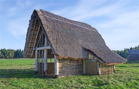 Celtic house stock image. Image of celtic, wooden, roof - 45506733