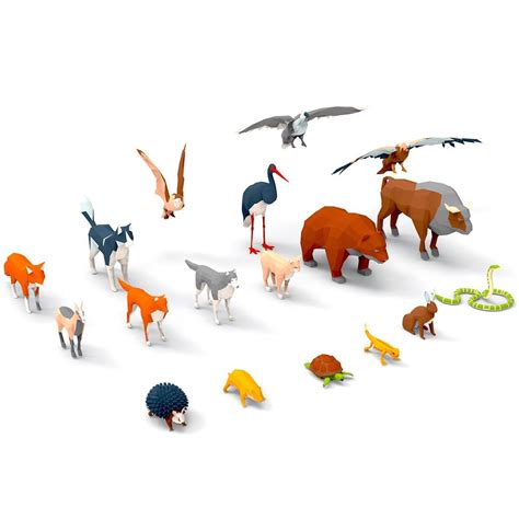 Animals - 3D Model by IgorYerm