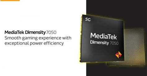 MediaTek announces the Dimensity 7050 chipset - HardwareZone.com.sg