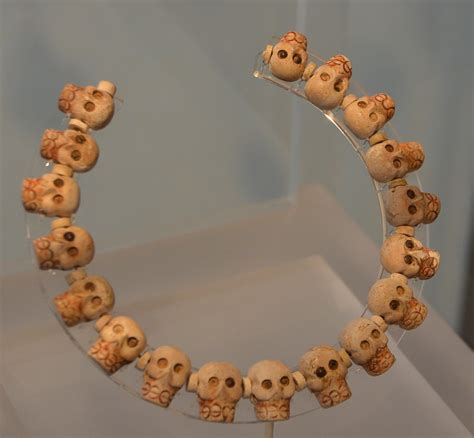 Skull necklace 1 | The Philip Johnson Pavilion, Dumbarton Oa… | Flickr