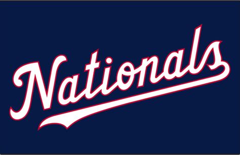 Download High Quality washington nationals logo font Transparent PNG ...