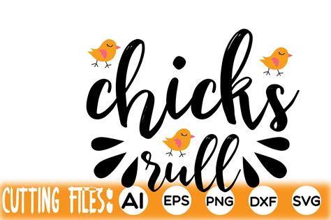 Chicks Rull Graphic by creative art · Creative Fabrica