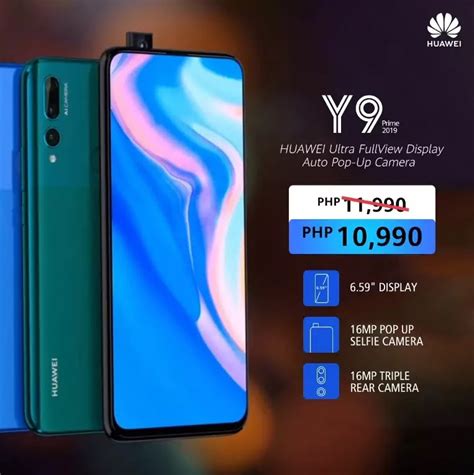 Huawei Announces Y9 Prime 2019 and Nova 5T Price Drop!