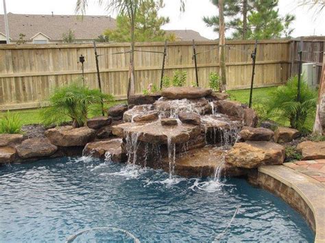 Pool Waterfall Ideas You Can Recreate in Your Backyard - Decor Around The World | Pool waterfall ...