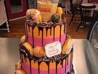 Dunkin donuts cake