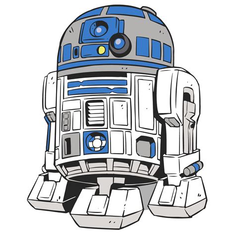 Star Wars R2 D2 PNG Fichier Téléchargement gratuit - PNG All | PNG All