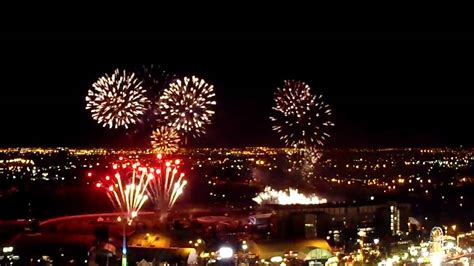 Calgary Stampede Fireworks - July 10, 2010 - YouTube