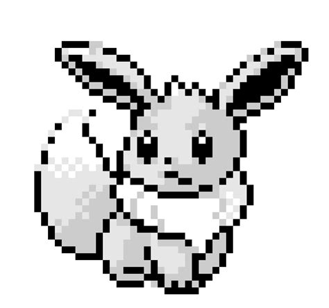 shiny eevee | Pixel Art Maker