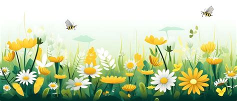 Premium Photo | Banner of World Wildlife Day Insects and Pollinators Bright Colors Flo Flat 2D ...