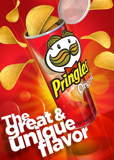 Pringles on Behance in 2020 | Pringles, Snack brands, Name card design