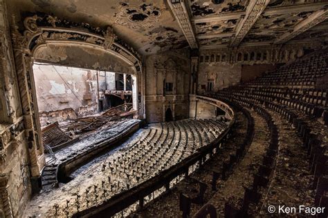 An abandoned high school auditorium in Detroit : r/AbandonedPorn