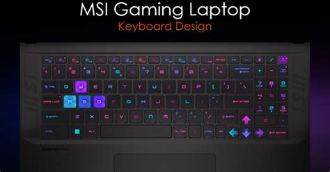 MSI Gaming Laptops Provide Dedicated Keyboard Design