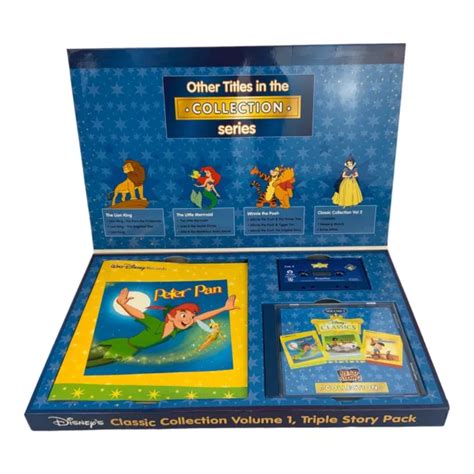 VINTAGE DISNEY CLASSICS Read-Along Collection Limited Edition Triple ...