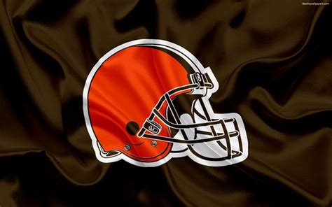 Download wallpapers Cleveland Browns, logo, emblem, National Football ...